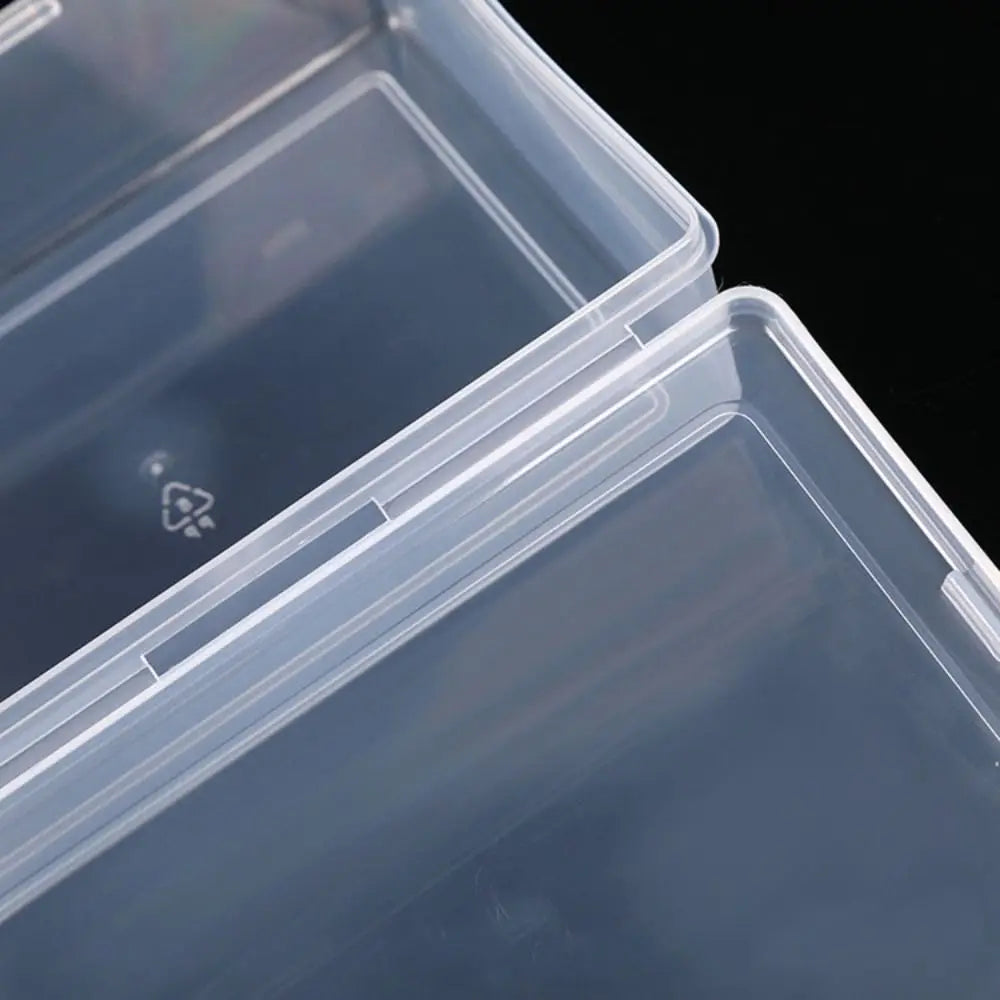 Hot Square Storage Box Plastic Transparent Small Items Case Durable Jewelry Beads Container Power Tools Holder