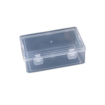 Hot Square Storage Box Plastic Transparent Small Items Case Durable Jewelry Beads Container Power Tools Holder
