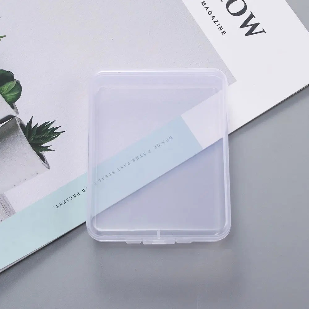 Hot Square Storage Box Plastic Transparent Small Items Case Durable Jewelry Beads Container Power Tools Holder